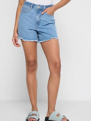 Szorty jeansowe Hollister Co. niebieski