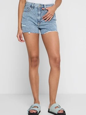 Szorty jeansowe Hollister Co. jasnoniebieski
