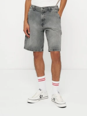 Szorty jeansowe Hollister Co. czarny
