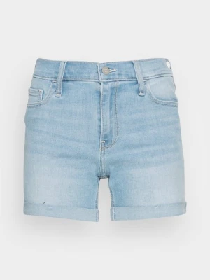 Szorty jeansowe Hollister Co. jasnoniebieski denim