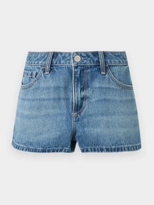 Szorty jeansowe Hollister Co. niebieski denim