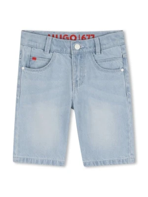 Szorty jeansowe Hugo