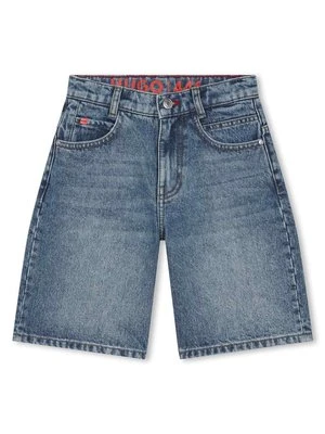 Szorty jeansowe HUGO Kids