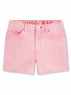 Szorty jeansowe HUGO Kids