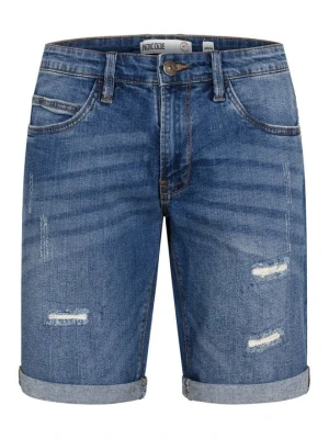 Szorty jeansowe INDICODE niebieski denim