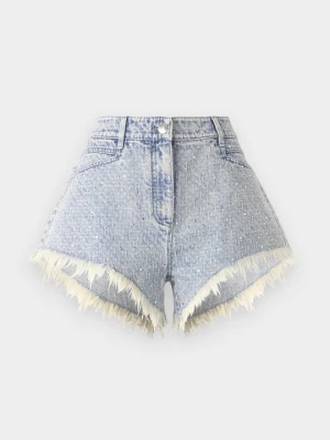 Szorty jeansowe IRO jasnoniebieski denim
