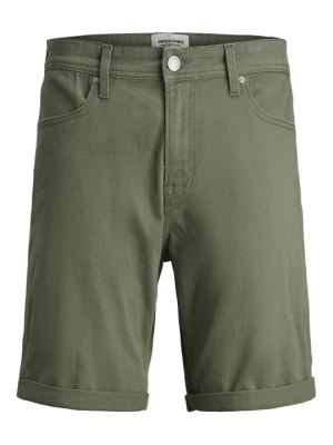 Szorty jeansowe Jack&Jones ciemnozielony