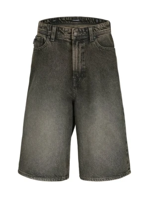Szorty jeansowe Jack&Jones czarny