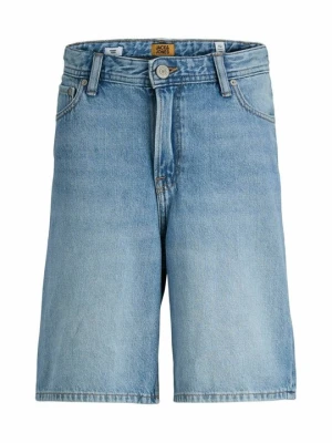 Szorty jeansowe Jack & Jones Kids niebieski denim