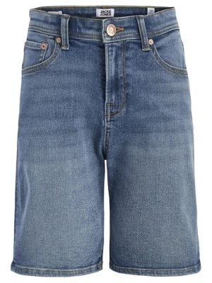 Szorty jeansowe Jack & Jones Kids niebieski denim