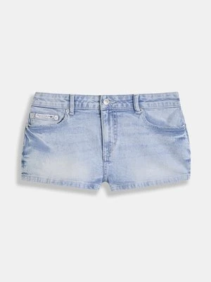 Szorty jeansowe Juicy Couture jasnoniebieski