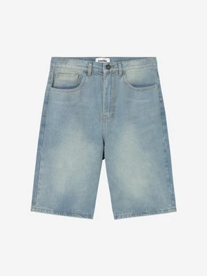 Szorty jeansowe Kaotiko niebieski denim