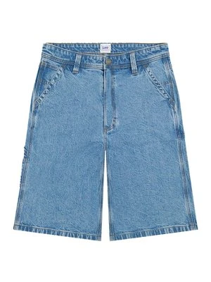 Szorty jeansowe Lee niebieski denim