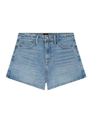 Szorty jeansowe Lee jasnoniebieski denim