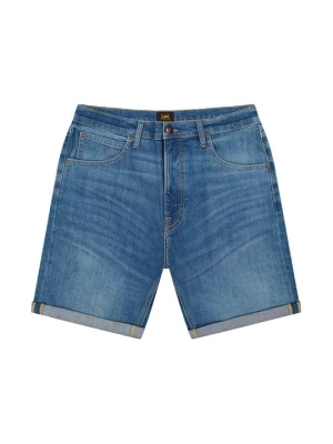 Szorty jeansowe Lee niebieski denim