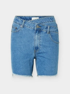 Szorty jeansowe LeGer niebieski denim