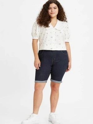Szorty jeansowe Levi's granatowy melanż