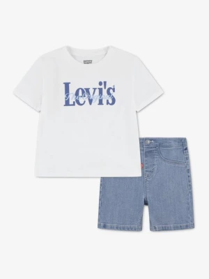 Szorty jeansowe Levi's biały