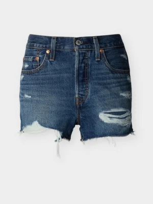 Szorty jeansowe Levi's ciemnoniebieski