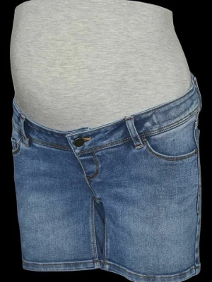 Szorty jeansowe Mamalicious granatowy