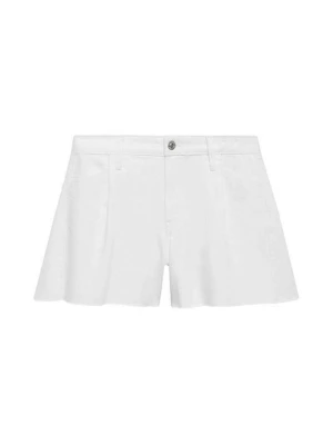 Szorty jeansowe Mango biały