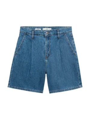 Szorty jeansowe Mango niebieski