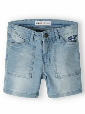 Szorty jeansowe MINOTI jasnoniebieski denim