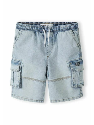 Szorty jeansowe MINOTI jasnoniebieski denim