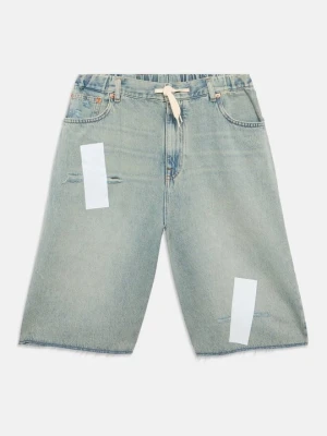 Szorty jeansowe MM6 Maison Margiela niebieski denim