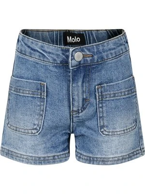 Szorty jeansowe Molo niebieski denim