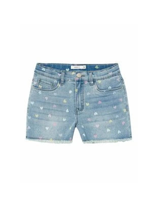 Szorty jeansowe NAME IT niebieski denim