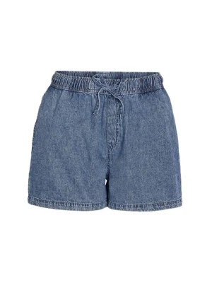 Szorty jeansowe Noisy May niebieski denim