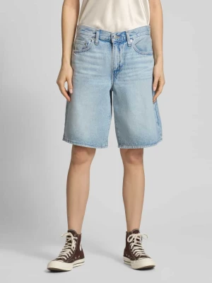 Szorty jeansowe o kroju baggy z czystej bawełny model 'MIDDY JORT' Levi's Jasnoniebieski