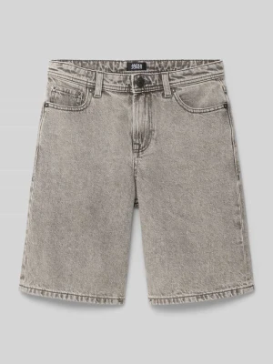 Szorty jeansowe o kroju baggy z wpuszczanymi kieszeniami model 'ALEX' jack & jones