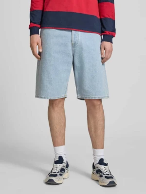 Szorty jeansowe o kroju baggy z wpuszczanymi kieszeniami model 'ALEX' jack & jones