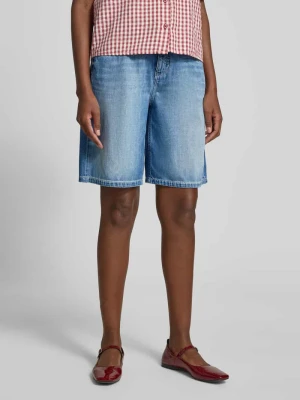 Szorty jeansowe o kroju loose fit z czystej bawełny model 'ELIN' CAMBIO Jeansowy niebieski