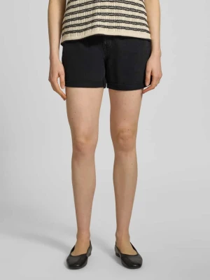 Szorty jeansowe o kroju loose fit z mieszanka bawełny model 'ZURI' Vero Moda