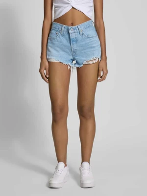 Szorty jeansowe o kroju mom fit z 5 kieszeniami model ‘501’ Levi's®