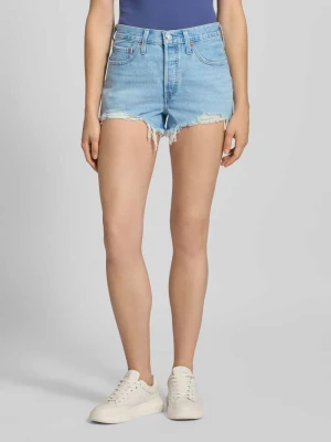 Szorty jeansowe o kroju mom fit z 5 kieszeniami model ‘501’ Levi's®