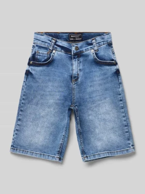 Szorty jeansowe o kroju regular fit z 5 kieszeniami Blue Effect