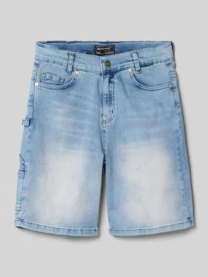 Szorty jeansowe o kroju regular fit z 5 kieszeniami Blue Effect