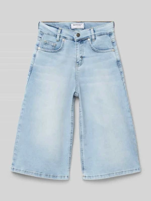 Szorty jeansowe o kroju regular fit z 5 kieszeniami Blue Effect
