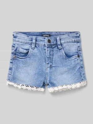 Szorty jeansowe o kroju regular fit z 5 kieszeniami BLUE SEVEN