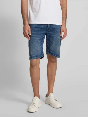 Szorty jeansowe o kroju regular fit z 5 kieszeniami camel active
