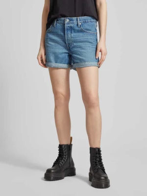 Szorty jeansowe o kroju regular fit z 5 kieszeniami model ‘501®’ Levi's®
