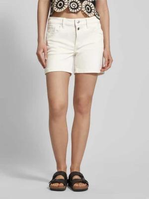Szorty jeansowe o kroju regular fit z 5 kieszeniami model ‘Abby’ QS
