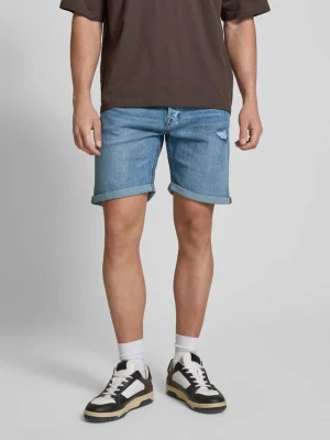 Szorty jeansowe o kroju regular fit z 5 kieszeniami model ‘RICK’ jack & jones