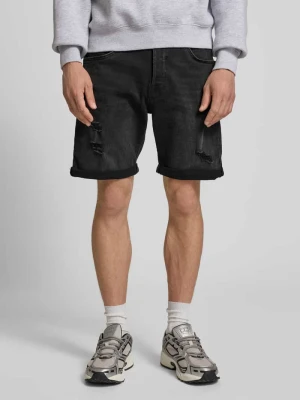Szorty jeansowe o kroju regular fit z 5 kieszeniami model ‘RICK’ jack & jones