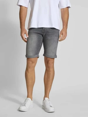 Szorty jeansowe o kroju regular fit z 5 kieszeniami model ‘Sisteron’ Pierre Cardin