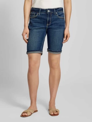 Szorty jeansowe o kroju regular fit z 5 kieszeniami model ‘Suki’ Silver Jeans